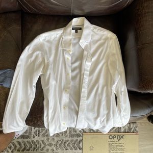 White Dress Shirt- Banana Republic Non-Iron Slim Fit
